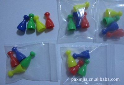 【膠棋 塑料棋子 塑膠跳棋 直立跳棋 圓頭棋子 plastic pawn】價格,廠家,圖片,其他玩具,磐安縣新佳工藝制品-